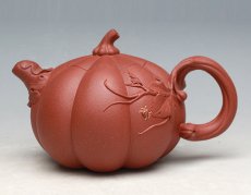 紫砂壶图片：南瓜壶 - 美壶网