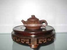 紫砂壶图片：圆润石瓢 - 美壶网