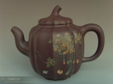 紫砂壶图片：金瓜农家乐 - 美壶网