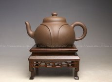 紫砂壶图片：矮龙带壶 - 美壶网