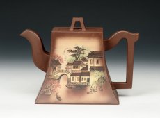 紫砂壶图片：方中 - 美壶网