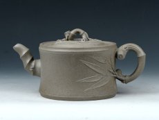 紫砂壶图片：一节竹段 - 美壶网