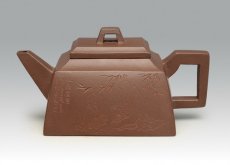 紫砂壶图片：方尊 拷贝 - 美壶网