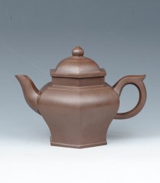 紫砂壶图片：六方宫灯 - 美壶网