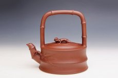 紫砂壶图片：竹提 - 美壶网