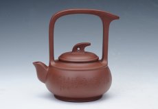 紫砂壶图片：星雨提梁 - 美壶网