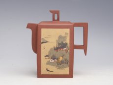 紫砂壶图片：四方玉柱 280CC - 美壶网