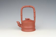 紫砂壶图片：竹节提梁 - 美壶网