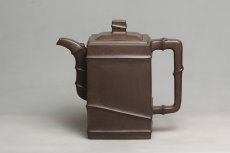 紫砂壶图片：清风竹韵 - 美壶网