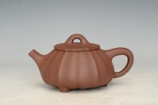 紫砂壶图片：锦囊石瓢 - 美壶网
