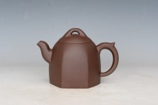 紫砂壶图片：六方秦权 - 美壶网