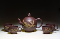 紫砂壶图片：龙凤呈祥 - 美壶网