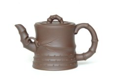 紫砂壶图片：竹根壶 - 美壶网