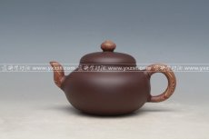 紫砂壶图片：陶与木 - 美壶网