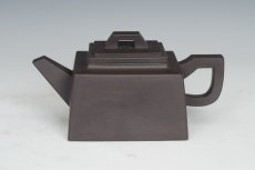 紫砂壶图片：四方桥鼎 - 美壶网