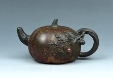 紫砂壶图片：七彩南瓜系列三 - 美壶网