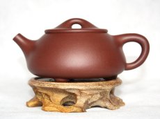 紫砂壶图片：底槽青 汉棠石瓢 - 美壶网