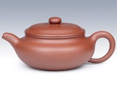 紫砂壶图片：扁腹（全手工）6000元 - 美壶网