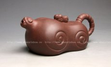 紫砂壶图片：虎将壶 - 美壶网