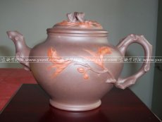 紫砂壶图片：桃报 - 美壶网