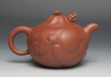 紫砂壶图片：老鱼化龙 - 美壶网