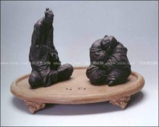 紫砂壶图片：流水高山(雕塑) - 美壶网