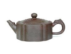 紫砂壶图片：双龙戏珠 - 美壶网