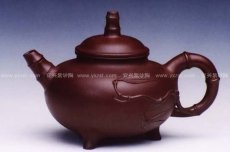 紫砂壶图片：把竹 - 美壶网