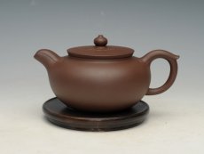紫砂壶图片：平盖如意  黄龙山... - 美壶网