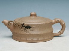 紫砂壶图片：劲竹壶 - 美壶网