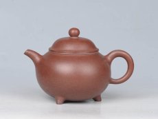 紫砂壶图片：三足水平 - 美壶网