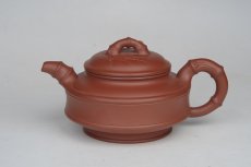 紫砂壶图片：双线竹鼓 - 美壶网