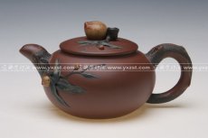 紫砂壶图片：寿桃 - 美壶网