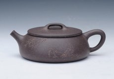 紫砂壶图片：大口石瓢 - 美壶网