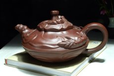 紫砂壶图片：大风卷葵 - 美壶网