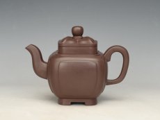 紫砂壶图片：四方菱花 - 美壶网