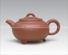 紫砂壶图片：三足如意 - 美壶网