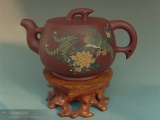 紫砂壶图片：富贵朝凤 - 美壶网