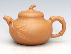 紫砂壶图片：小竹茄段 - 美壶网