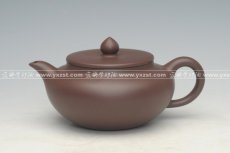 紫砂壶图片：圆桃 - 美壶网