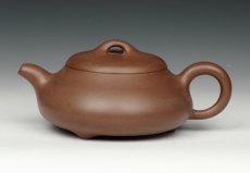 紫砂壶图片：汉堂石瓢 - 美壶网
