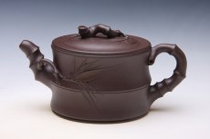 紫砂壶图片：竹段壶 - 美壶网