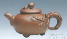 紫砂壶图片：红桃壶 - 美壶网