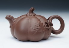 紫砂壶图片：南瓜壶 - 美壶网