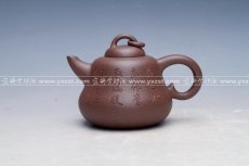 紫砂壶图片：曼生葫芦壶 - 美壶网