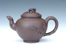 紫砂壶图片：桃报春壶 - 美壶网