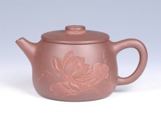 紫砂壶图片：- 浮雕汉瓦 - - 美壶网