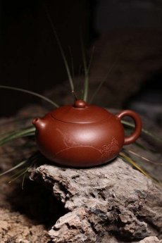 紫砂壶图片：扁西施 - 美壶网