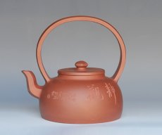 紫砂壶图片：大彬提梁 - 美壶网