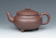 紫砂壶图片：三足鼎立 - 美壶网